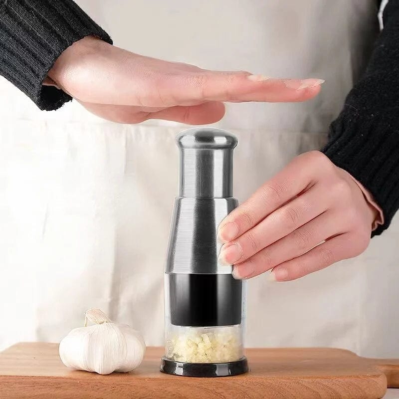 KozoMart™ Hand Press Garlic Chopper
