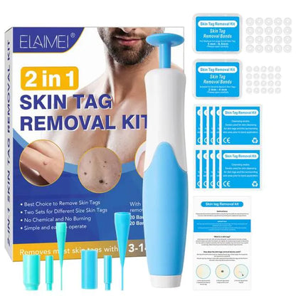 KozoMart™ 2-in-1 Skin Tag Remover Kit