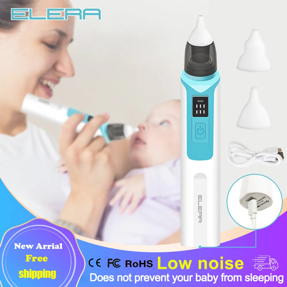 KozoMart™ Rechargeable Baby Nose Cleaner