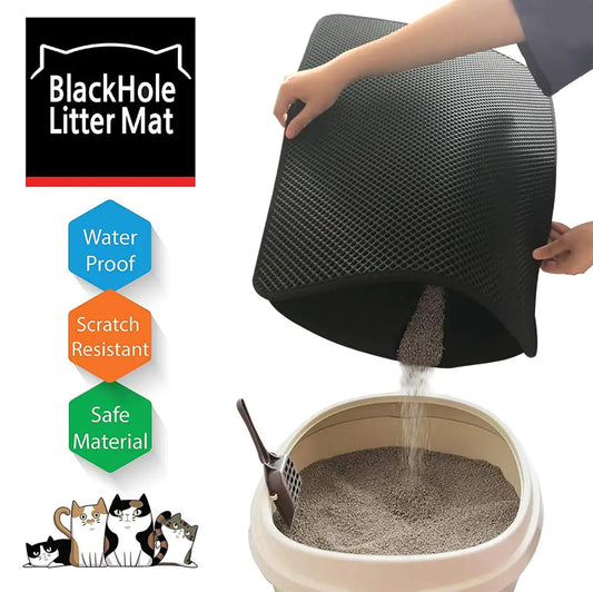 KozoMart™ Waterproof and Non-slip Cat Litter Mat