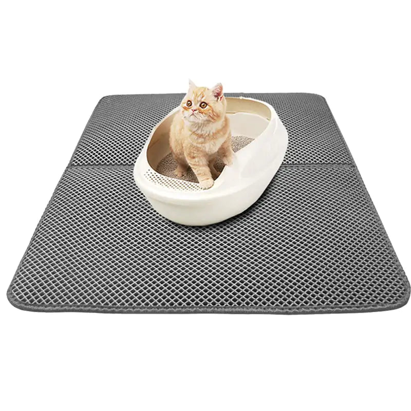 KozoMart™ Waterproof and Non-slip Cat Litter Mat